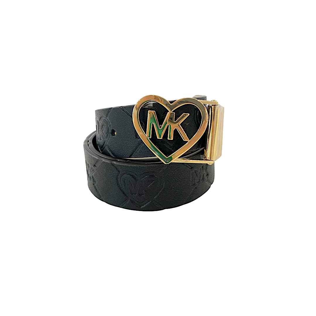 Cintura reversibile con logo oro MICHAEL KORS