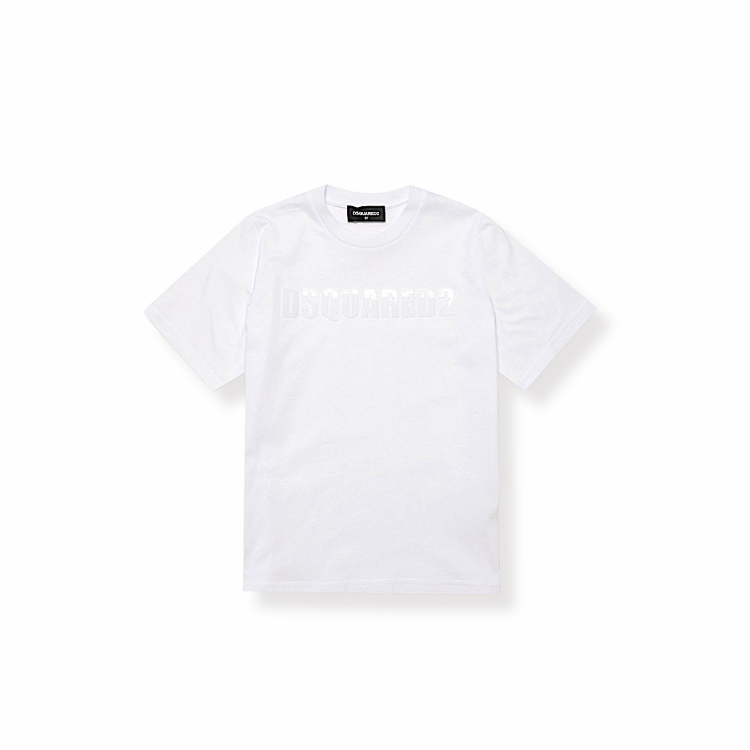 T-Shirt bianca sloutchfit DSQUARED